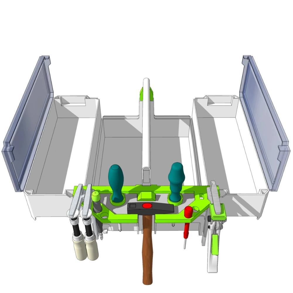 Мобильный столик для ящиков StorageBox от Festool и Makita — CraftLabs, Пенза